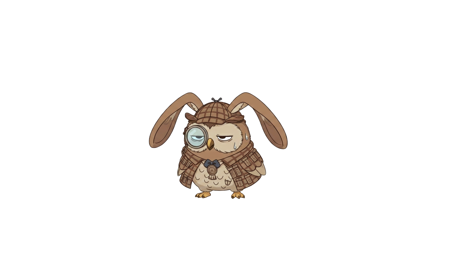 Mascot Tired